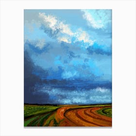 A Road To Sky Canvas Print