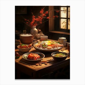 Asian Cuisine 5 Canvas Print