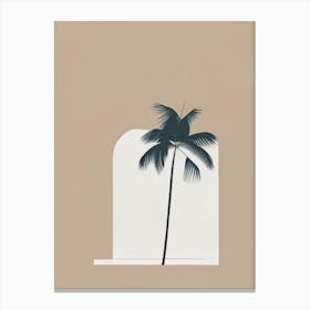 Huahine French Polynesia Simplistic Tropical Destination Canvas Print