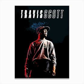 Travis Scott 42 Canvas Print