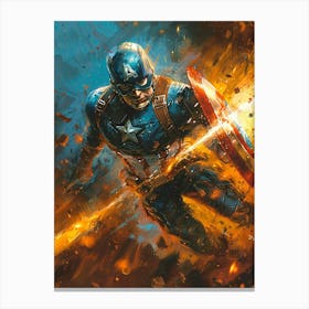 Captain America 37 Canvas Print