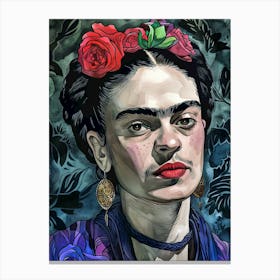 Frida Kahlo 5 Canvas Print