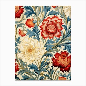 Floral Wallpaper 74 Canvas Print