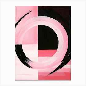 Abstract Pink Painting 3 Canvas Print