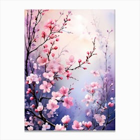 Cherry Blossoms Wallpaper 1 Canvas Print