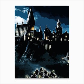 Harry Potter Castle 1 Canvas Print