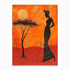 Essence Dance; African Odyssey Canvas Print