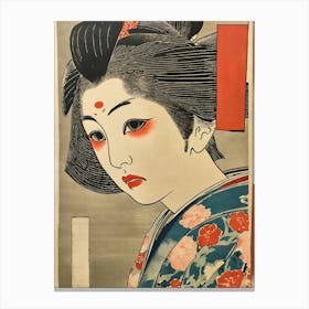 Geisha 8 Canvas Print