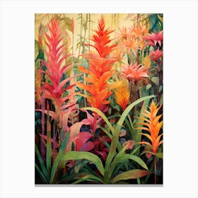 Tropical Plant Painting Dracaena 3 Canvas Print
