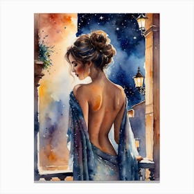 Bari Starlight Canvas Print