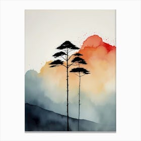 Of Trees Canvas Print