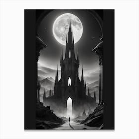 Castle Of The Moon Canvas Print