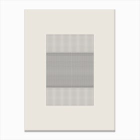 Abstract Geometric Lines Canvas Print