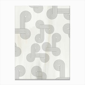 Abstract Geometric Pattern Canvas Print