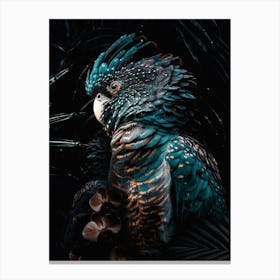 Blue Cockatoo Canvas Print