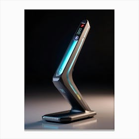 3d Computer Pointer With An Ergonomic Design Emitting A Soft Glow Click Icon With A Raised Rubberi (5) Canvas Print