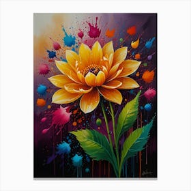 Dahlia 1 Canvas Print