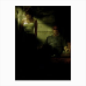 A Love Song For Bobby Long In A Pixel Dots Art Style Canvas Print