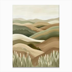 Tuscan Landscape 1 Canvas Print