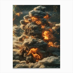 Cloud In The Sky Canvas Print