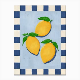 Lemons 1 Canvas Print