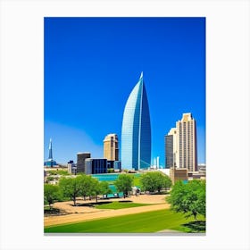 Fort Worth  Photography Canvas Print