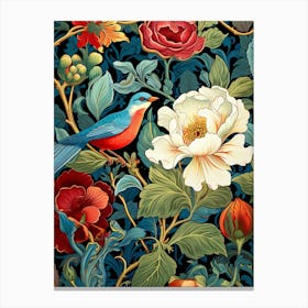 Floral Wallpaper 5 Canvas Print