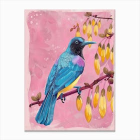 Bird On A Branch 28 Canvas Print