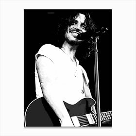 Chris Cornell audioslave band music 1 Canvas Print