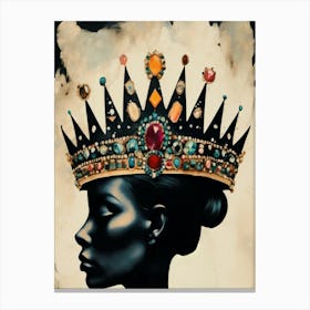 Queen Of Jewels Canvas Print