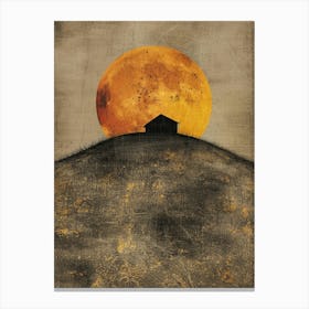 House On A Hill 8 Canvas Print