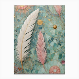 Dream Feathers Canvas Print