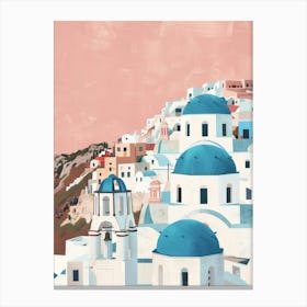 Oia Village Canvas Print