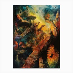 Hellscape Canvas Print