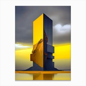 Building In The Sky 3 Canvas Print