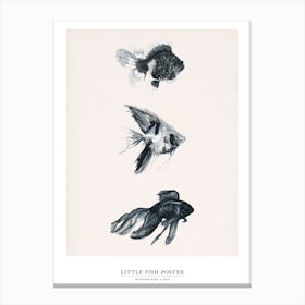 Little Fish Poster Canvas Print