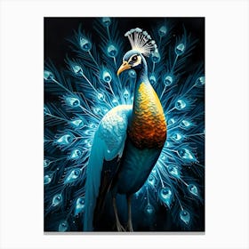 Wild Animal Creative Portrait 80 Canvas Print