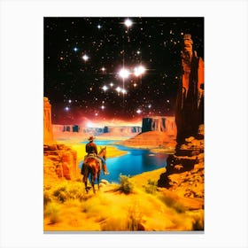 The Cosmic Frontier Canvas Print