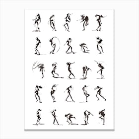 Dancing Man Canvas Print