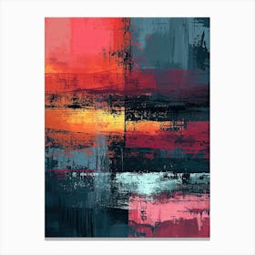 Abstract Canvas Print | Pixel Art Series 2 Canvas Print