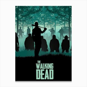 Walking Dead movie 3 Canvas Print