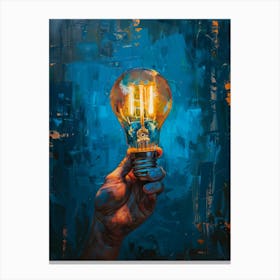 Light Bulb 30 Canvas Print