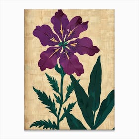 Purple Flower Canvas Print