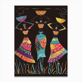 African Women 3 Canvas Print