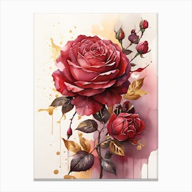 Red Roses Canvas Print