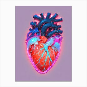 Heart Art Canvas Print