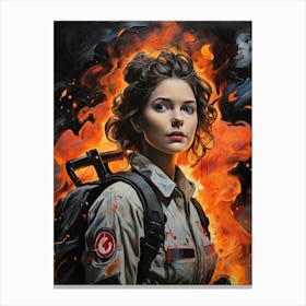 Ghostbusters 5 Canvas Print