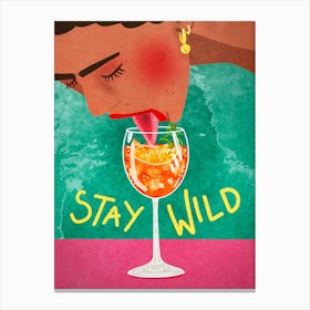 Stay Wild Canvas Print