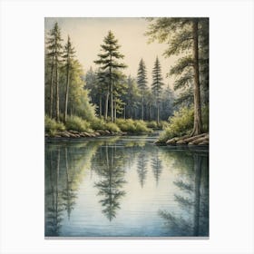 'Reflections' 1 Canvas Print