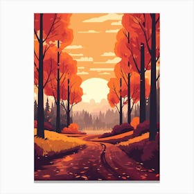 Autumn Landscape 1 Canvas Print